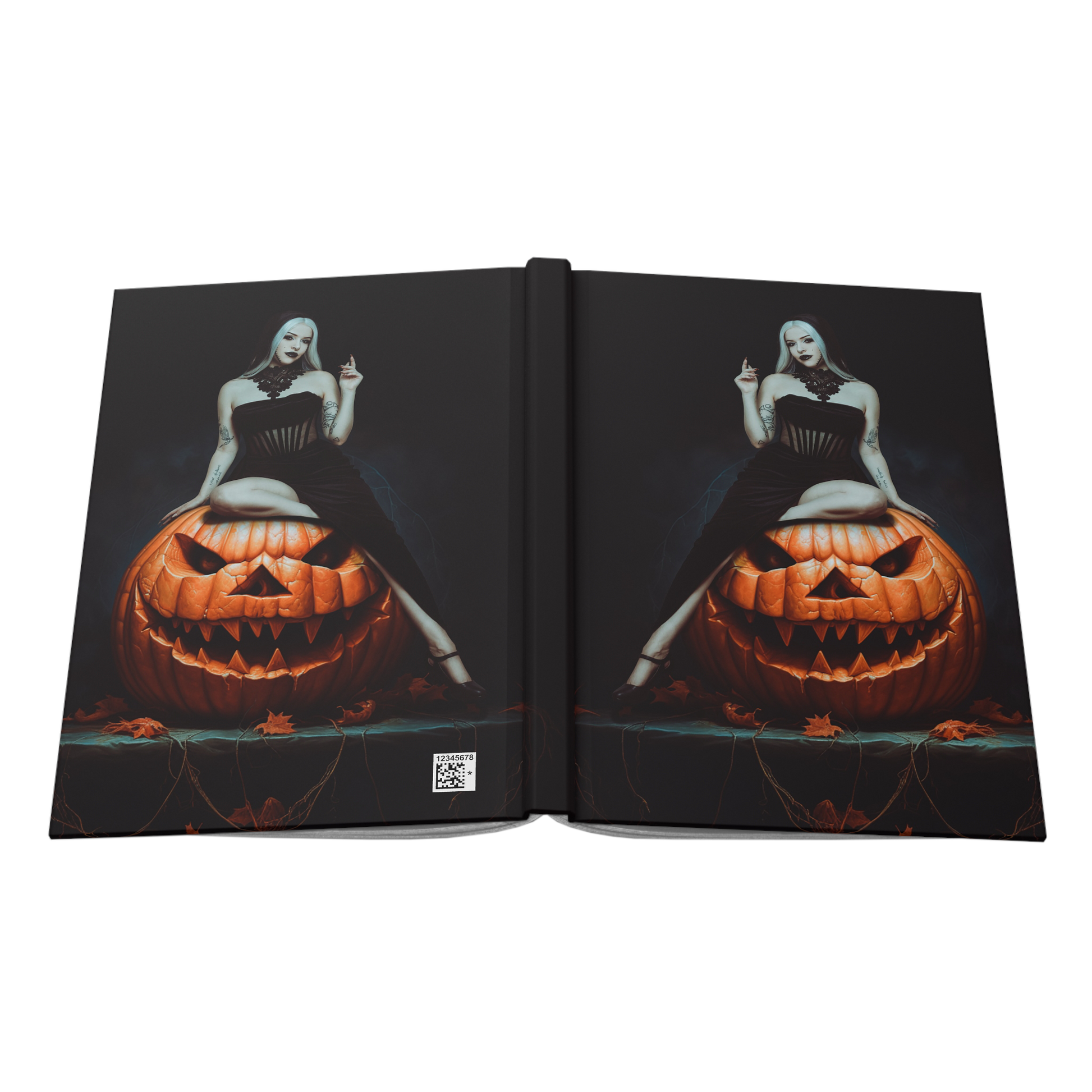 Haunted Harvest - Hardcover Notebook