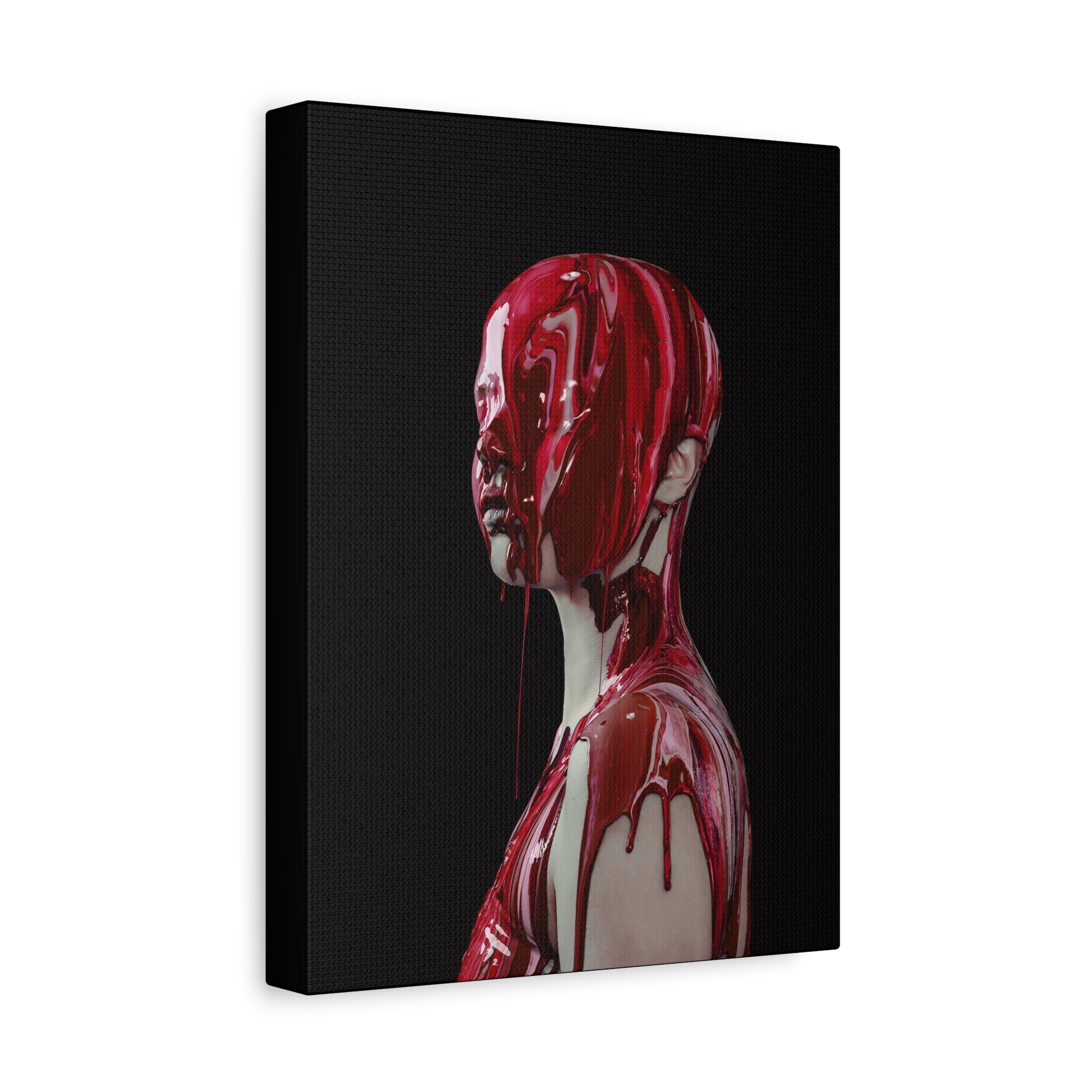 The Scarlet Veil - Canvas