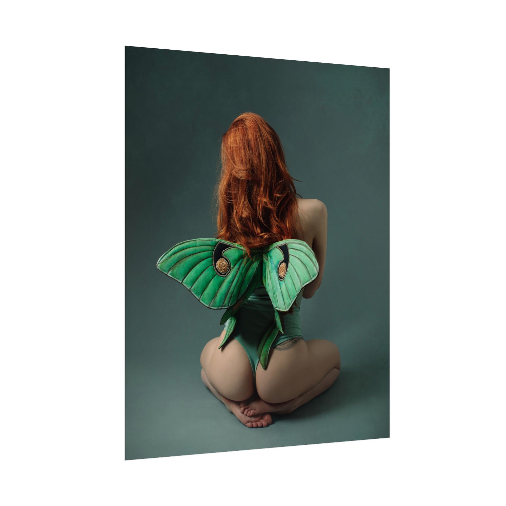 Whispers of Nocturne Wings - Fine Art Poster
