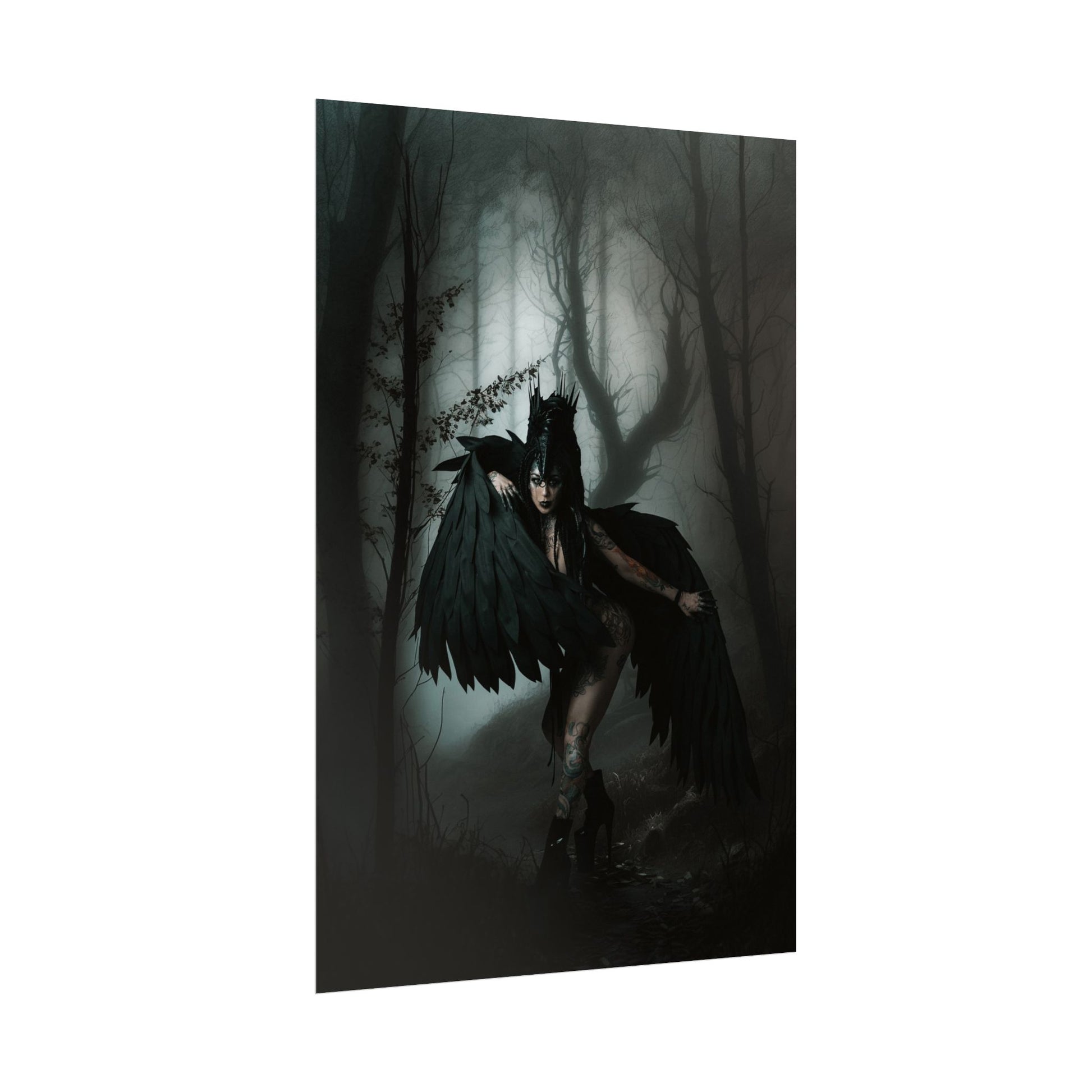 Daughter of the Raven - Fine art Poster
