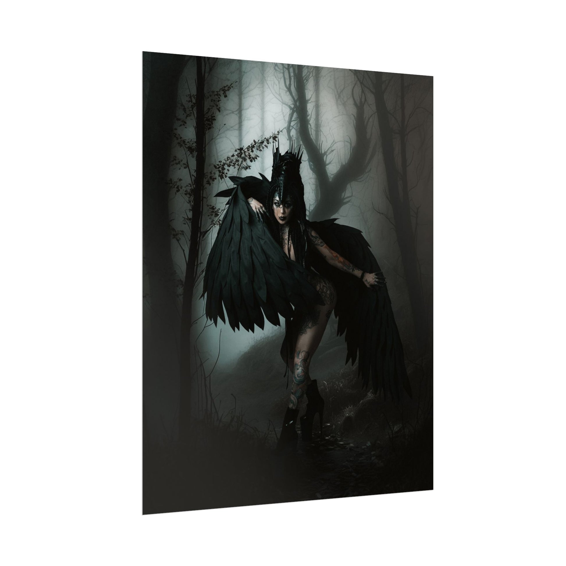 Daughter of the Raven - Fine art Poster