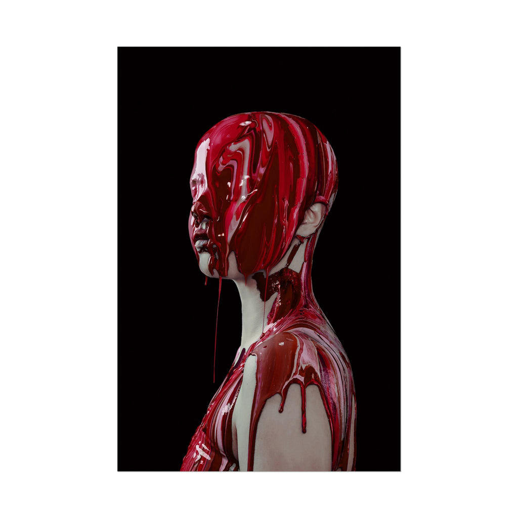 The Scarlet Veil - Fine Art Poster