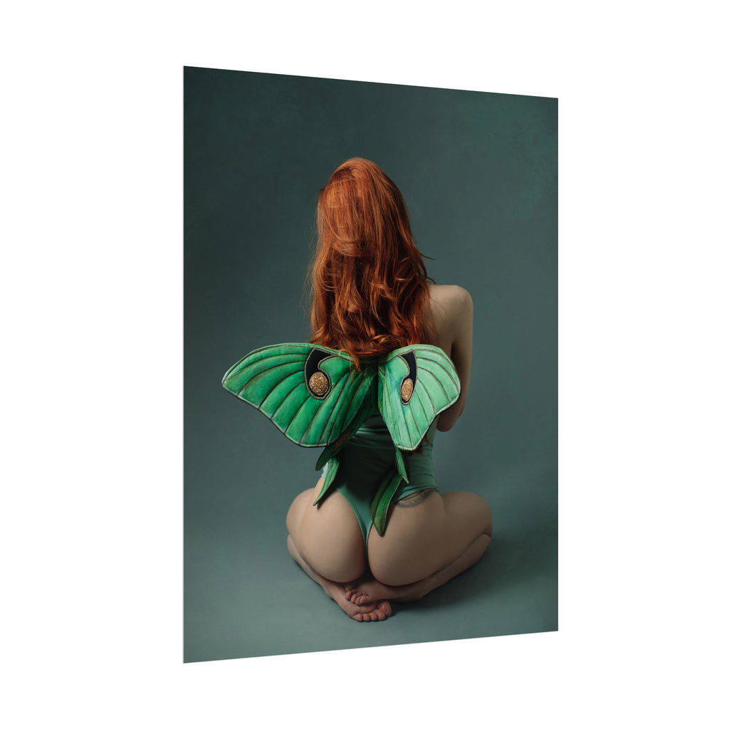 Whispers of Nocturne Wings - Fine Art Poster