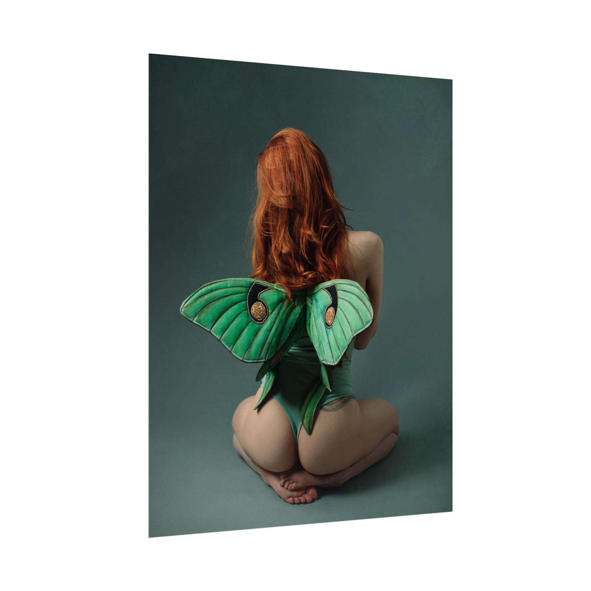 Whispers of Nocturne Wings - Fine Art Poster