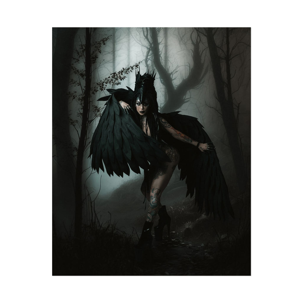 Daughter of the Raven - Fine art Poster