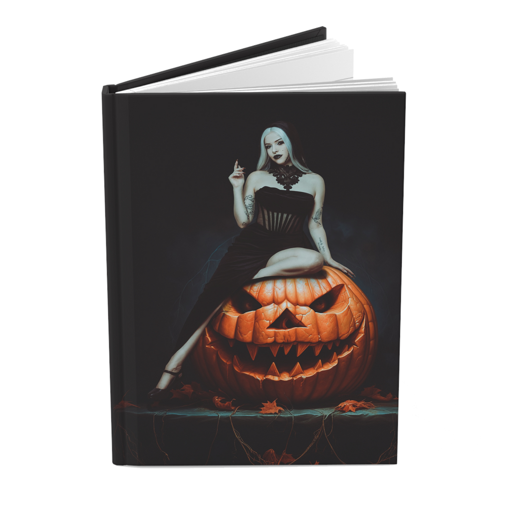 Haunted Harvest - Hardcover Notebook
