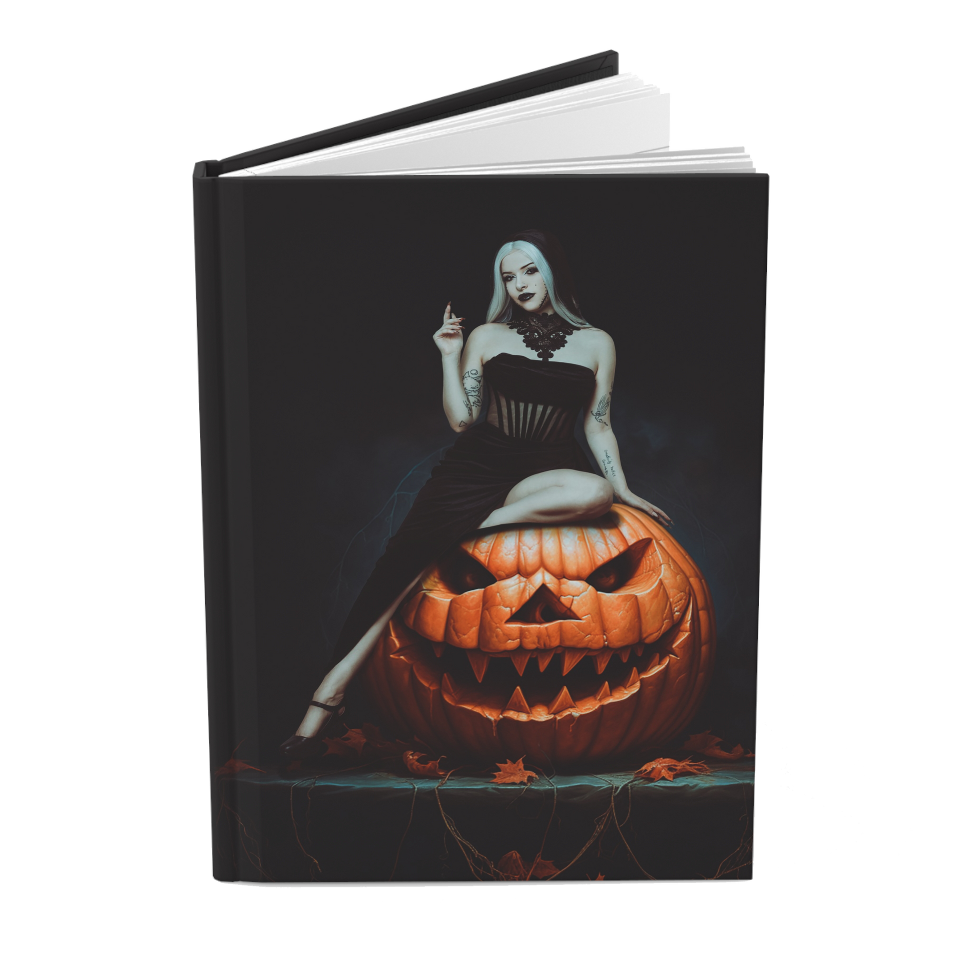 Haunted Harvest - Hardcover Notebook
