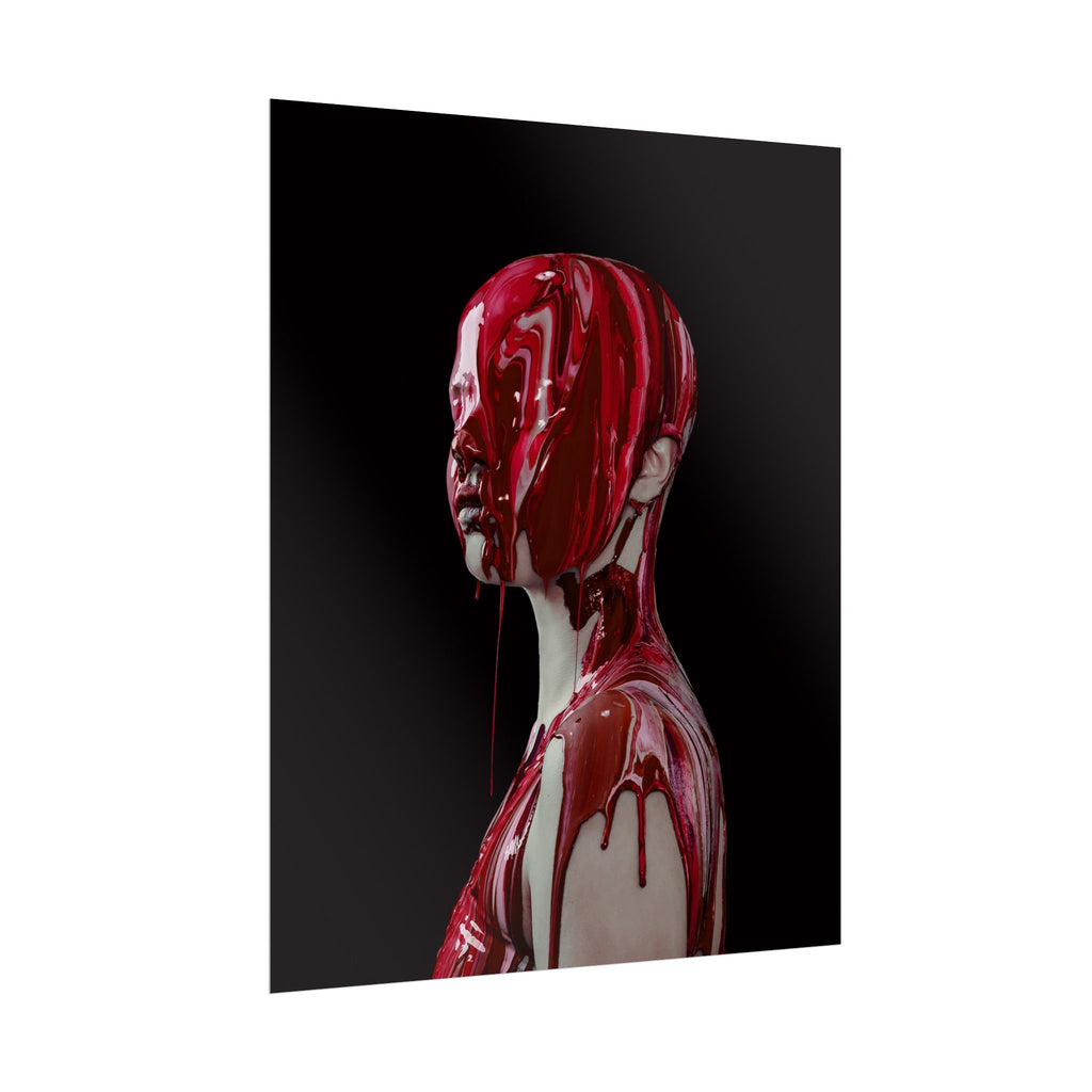 The Scarlet Veil - Fine Art Poster