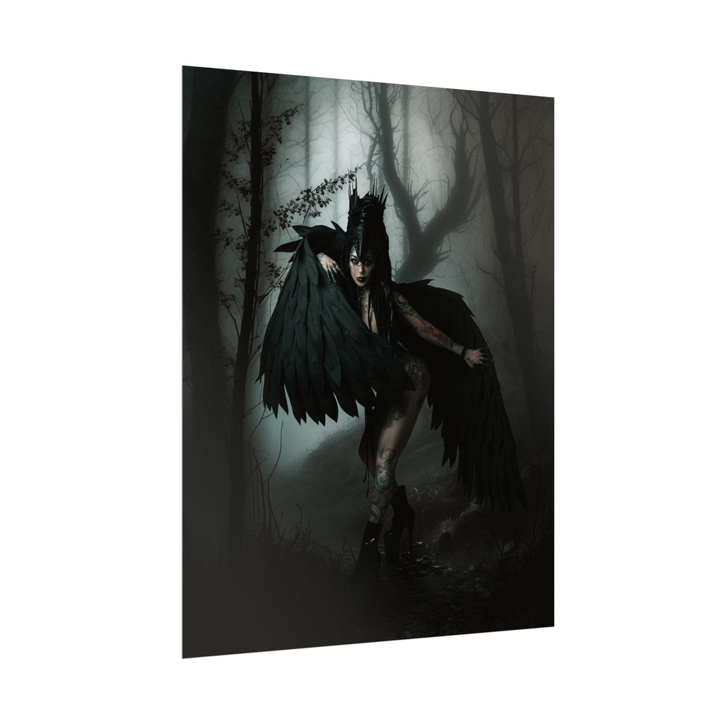 Daughter of the Raven - Fine art Poster